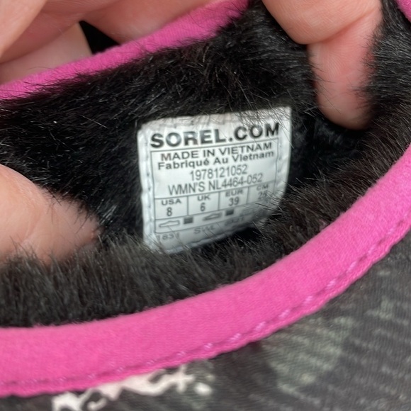 SOREL SLIPPER SHOES Go Bodega Run Faux Fur Lined Slip on Size 8 - Picture 10 of 12